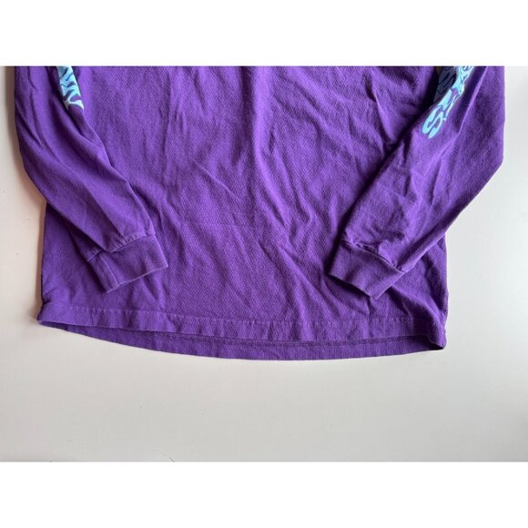 OVO OCTOBER'S VERRY OWN Purple Cotton Illusion Long Sleeve T-Shirt, Size M - Picture 10 of 14
